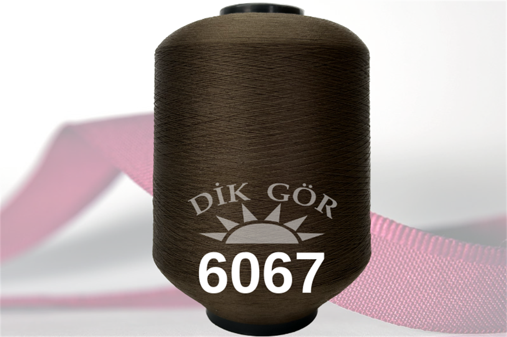 150 Denye 6067 Renkli Tekstürize Polyester Overlok İpliği (Muz İplik)