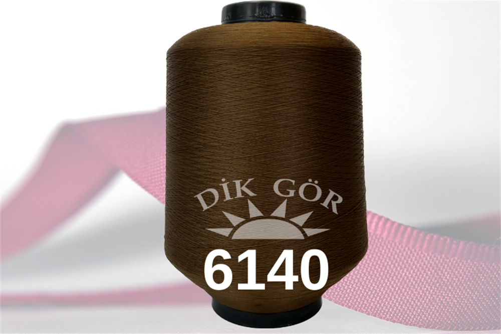 150 Denye 6140 Renkli Tekstürize Polyester Overlok İpliği (Muz İplik)