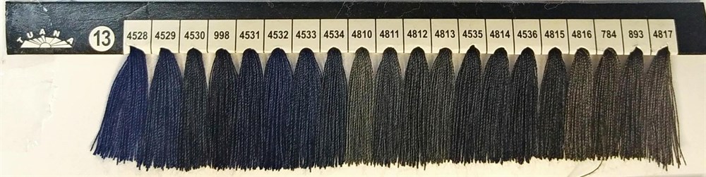 Tuana 36 Numara 4533 Renkli Polyester Dikiş İpliği
