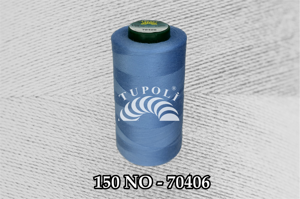 Tupoli 150 Numara 70406 İlikli Polyester Dikiş İpliği
