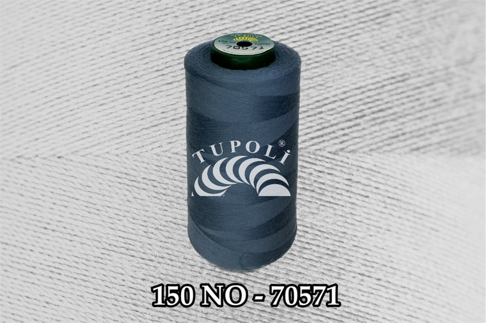 Tupoli 150 Numara 70571 İlikli Polyester Dikiş İpliği