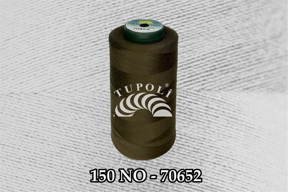Tupoli 150 Numara 70652 İlikli Polyester Dikiş İpliği