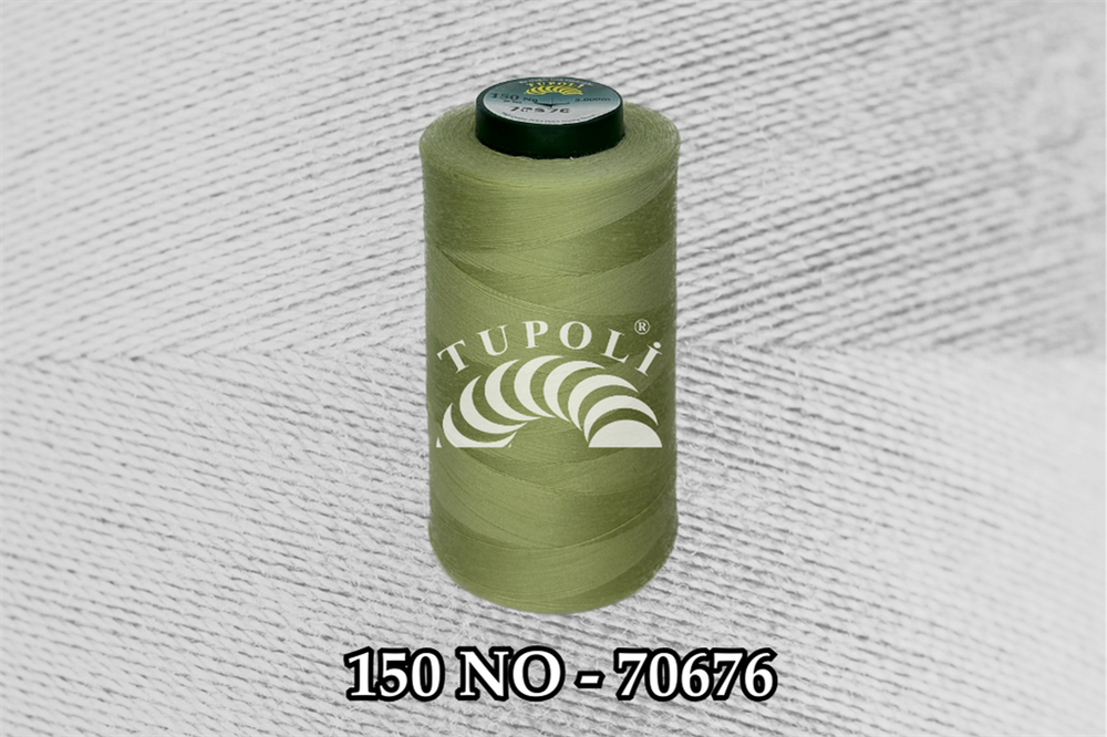 Tupoli 150 Numara 70676 İlikli Polyester Dikiş İpliği