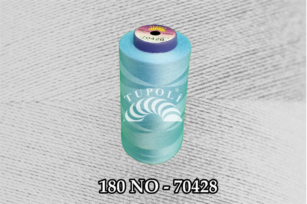 Tupoli 180 Numara 70428 İlikli Polyester Dikiş İpliği