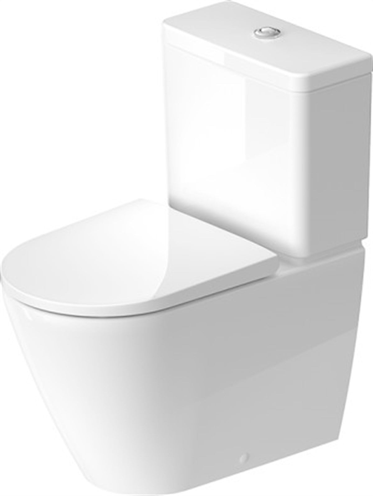Duravit D-Neo Takım Klozet Rezervuar + Amortisörlü Kapak