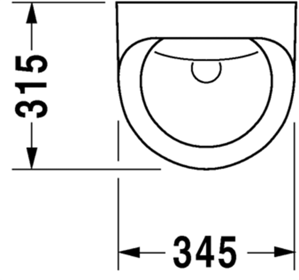 Duravit Duraplus Pilli Pisuar