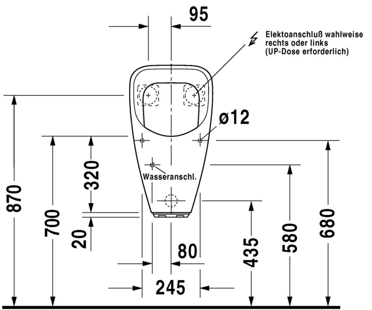 Duravit Duraplus Pilli Pisuar