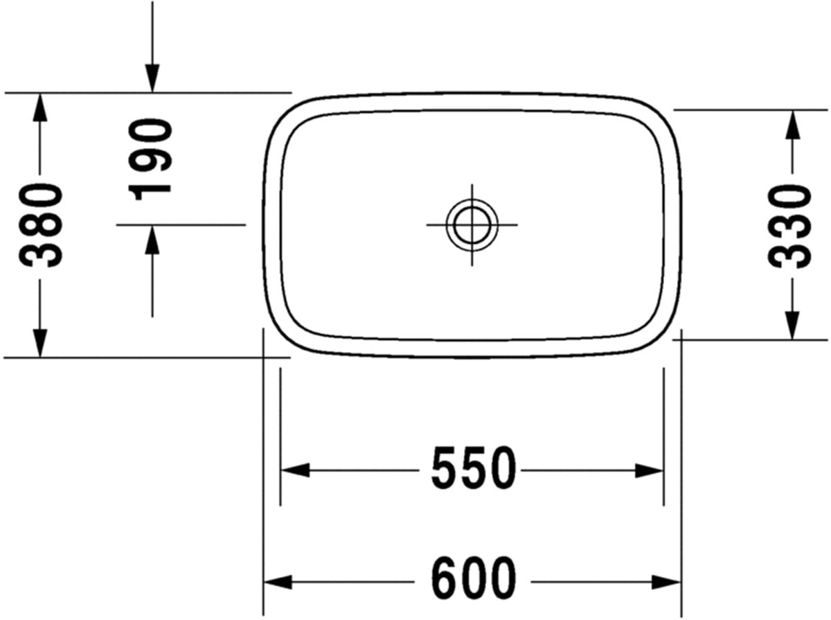 Duravit DuraStyle Çanak Lavabo 60 cm