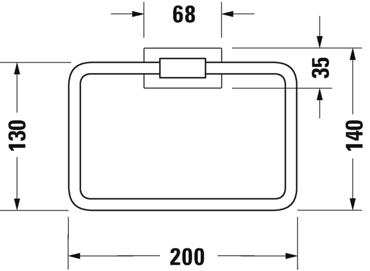 Duravit Karre Havlu Askısı