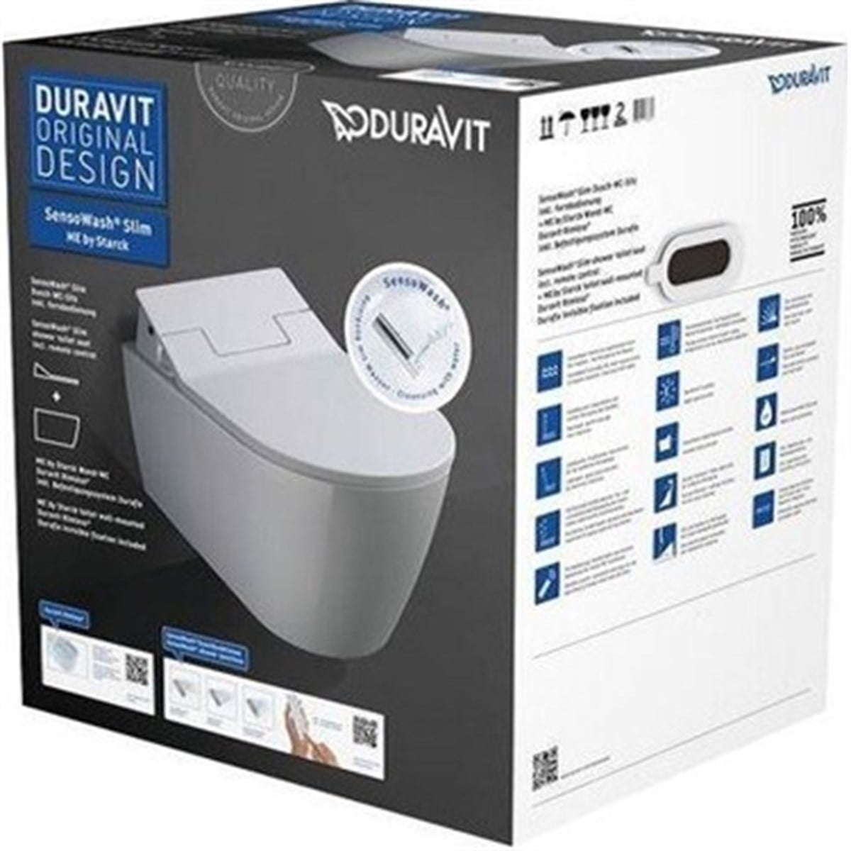 Duravit SensoWash Slim / ME by Starck Asma Klozet Seti