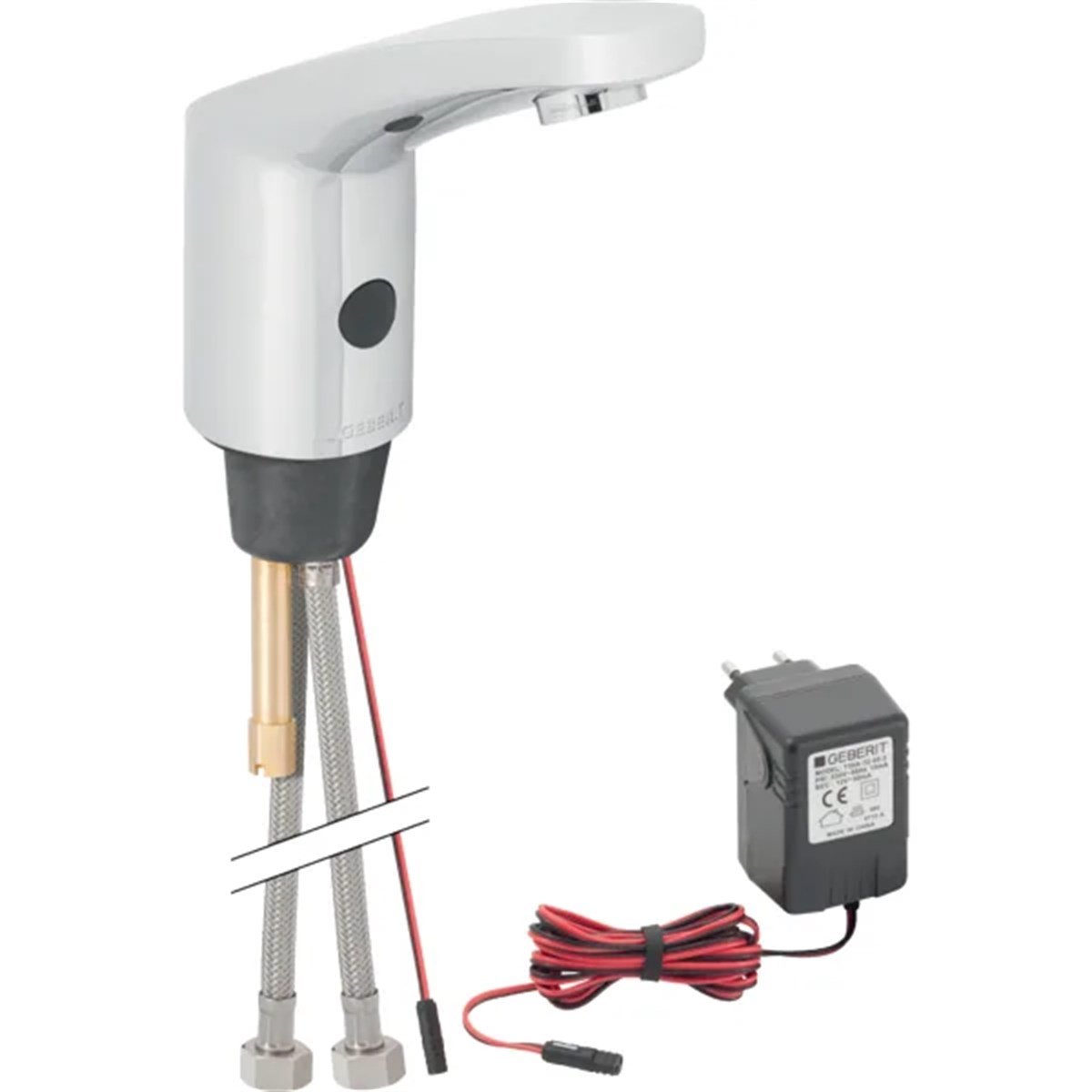 Geberit Type 185 Fotoselli Lavabo Bataryası, Çift Su Girişli, Elektrikli