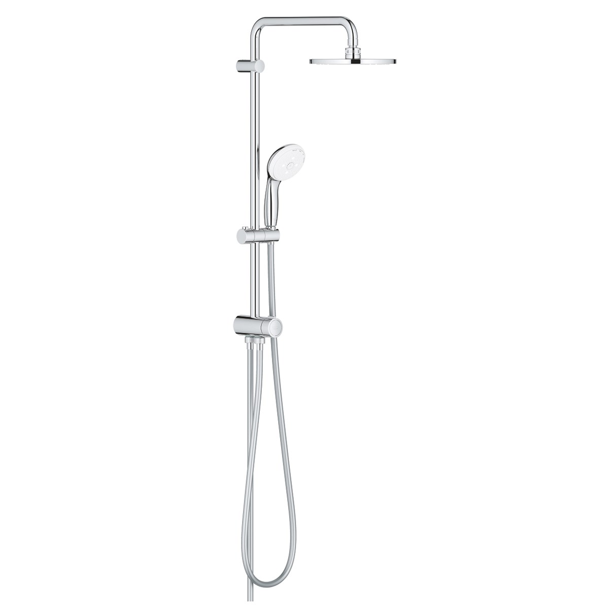 Grohe Tempesta Sistem 200 Duvar Bağlantılı Divertörlü Duş Sistemi Krom