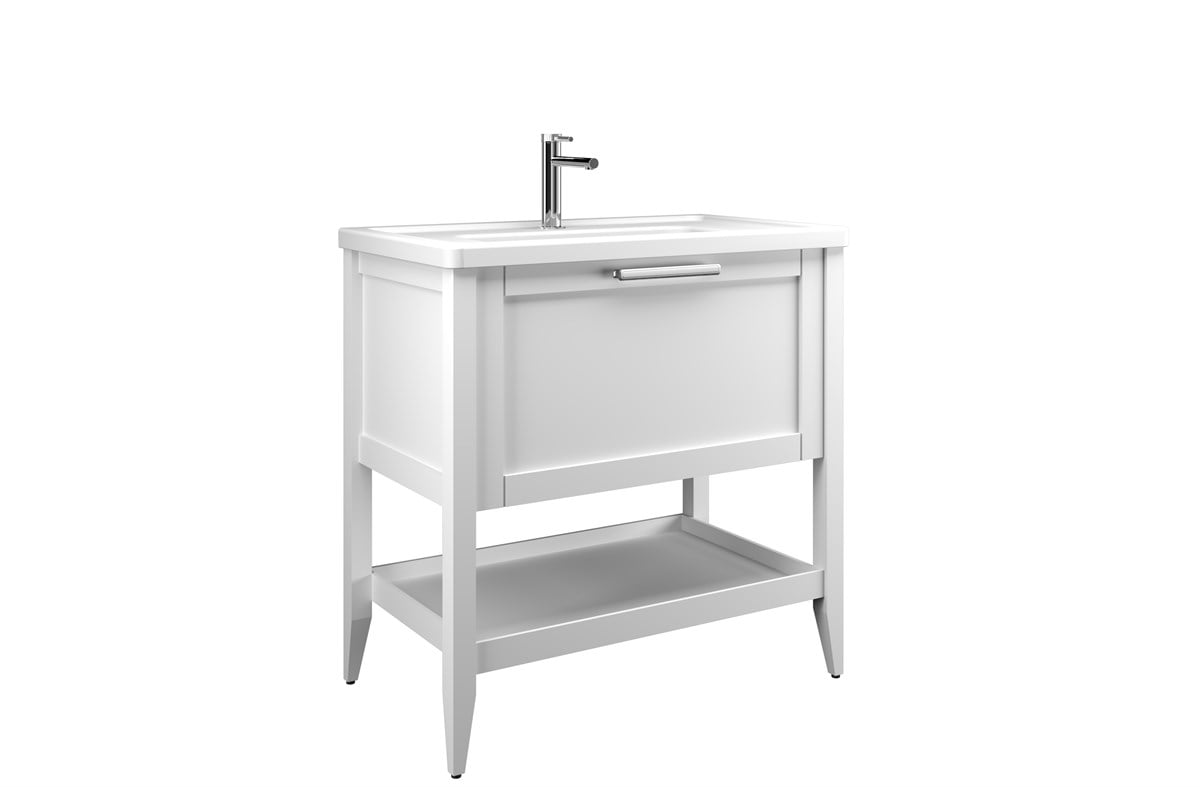 Orka Bastle 85 cm Banyo Dolabı