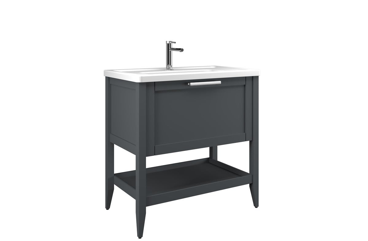Orka Bastle 85 cm Banyo Dolabı