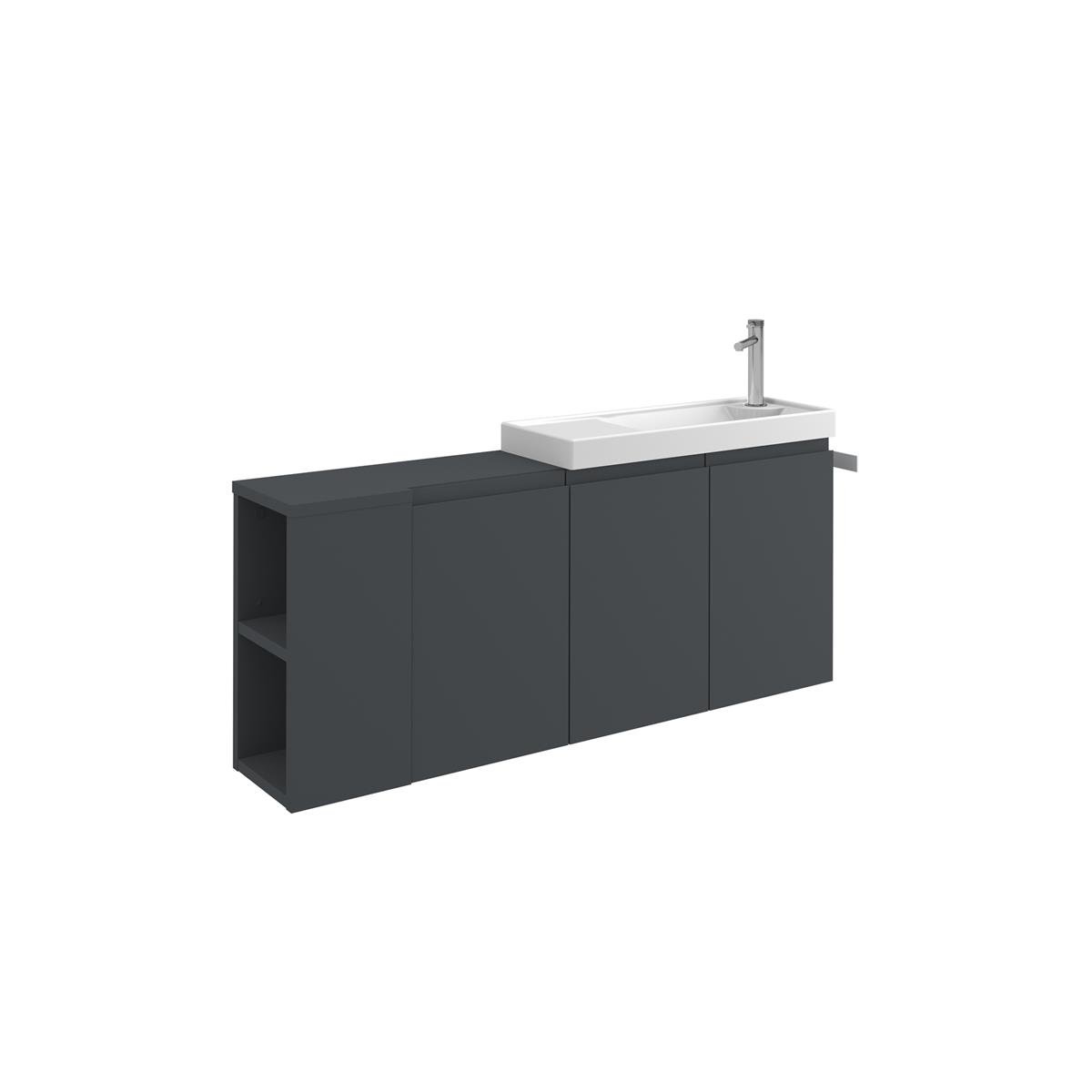 Orka Ferla 80 cm Banyo Dolabı