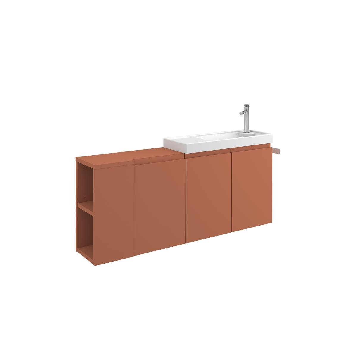 Orka Ferla 80 cm Banyo Dolabı
