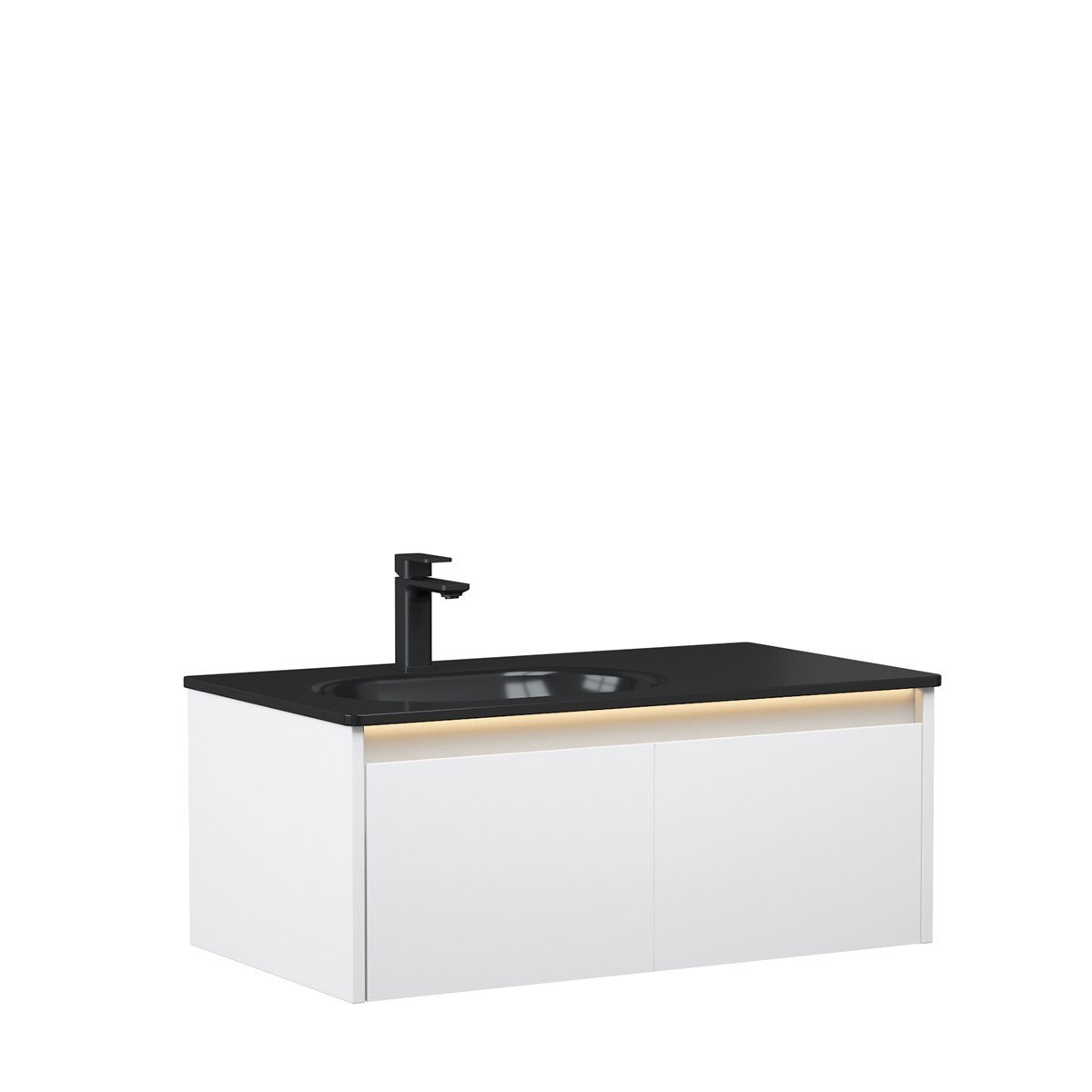 Orka Lisbon Kaşmir 132 cm Banyo Dolabı