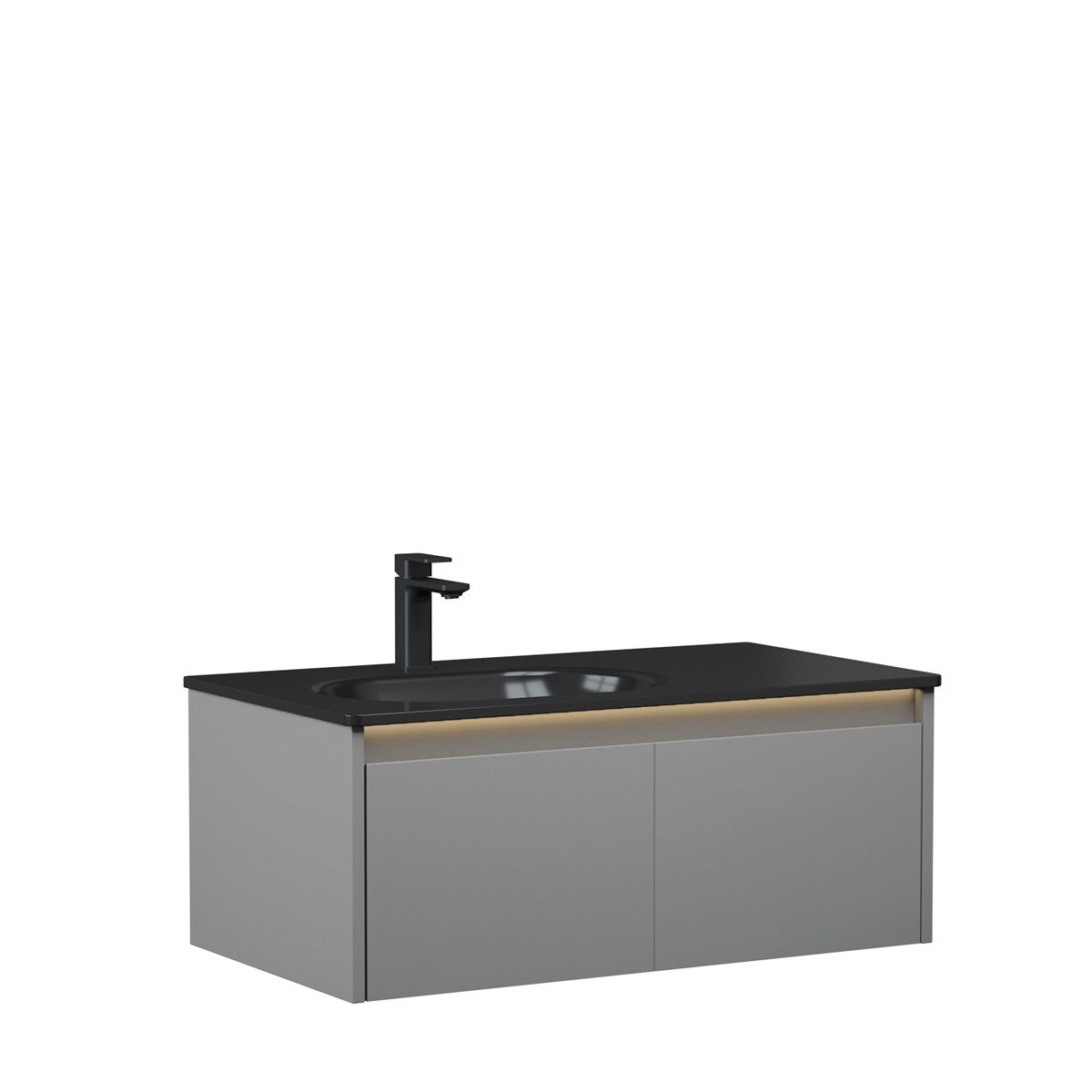 Orka Lisbon Kaşmir 132 cm Banyo Dolabı