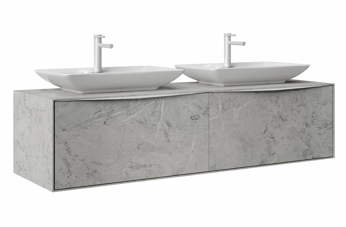 Orka Mono 120 cm Banyo Dolabı