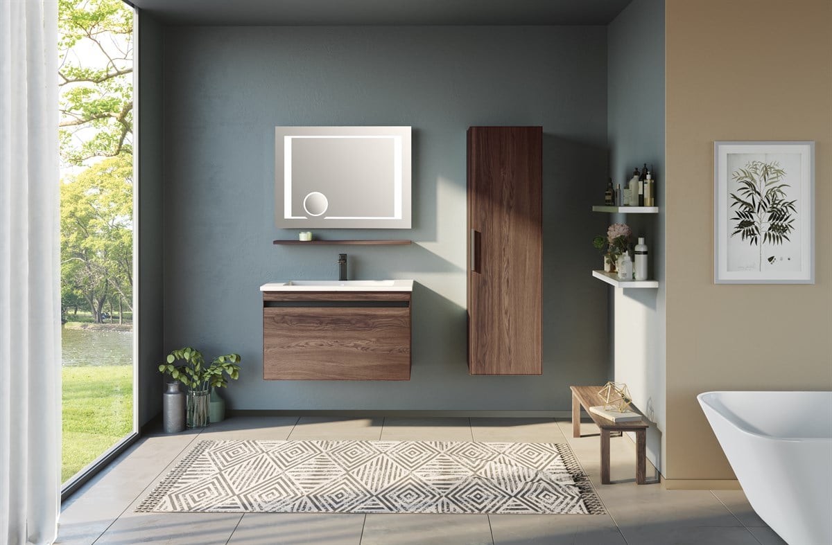 Orka Patara Navaro 80 cm Banyo Dolabı