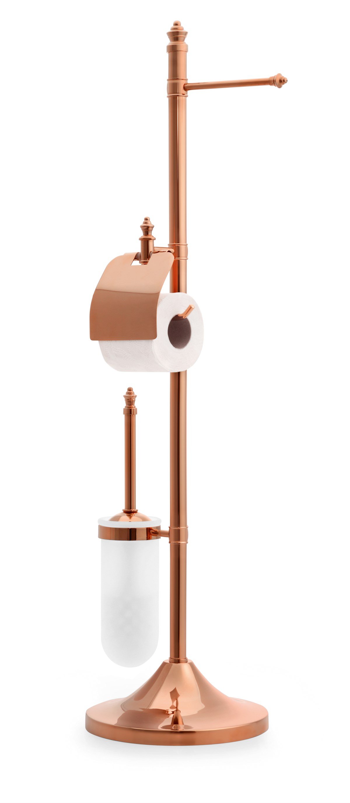Orka Plus Banyo Aksesuarı Ayaklı Set Rose