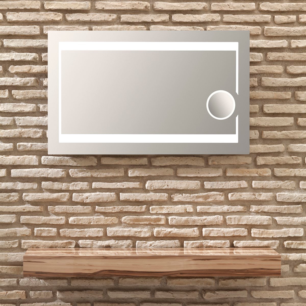 Orka Plus Galata 100x60 Cm Ledli Ayna