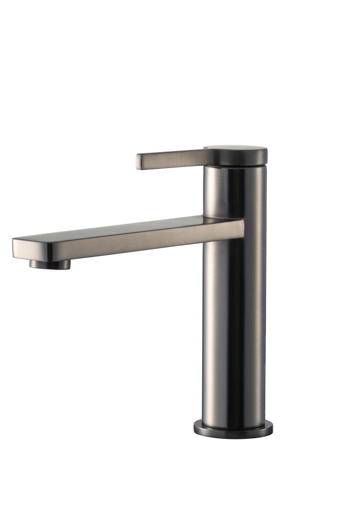 Orka Plus Quattro Lavabo Armatürü Fırça Gri