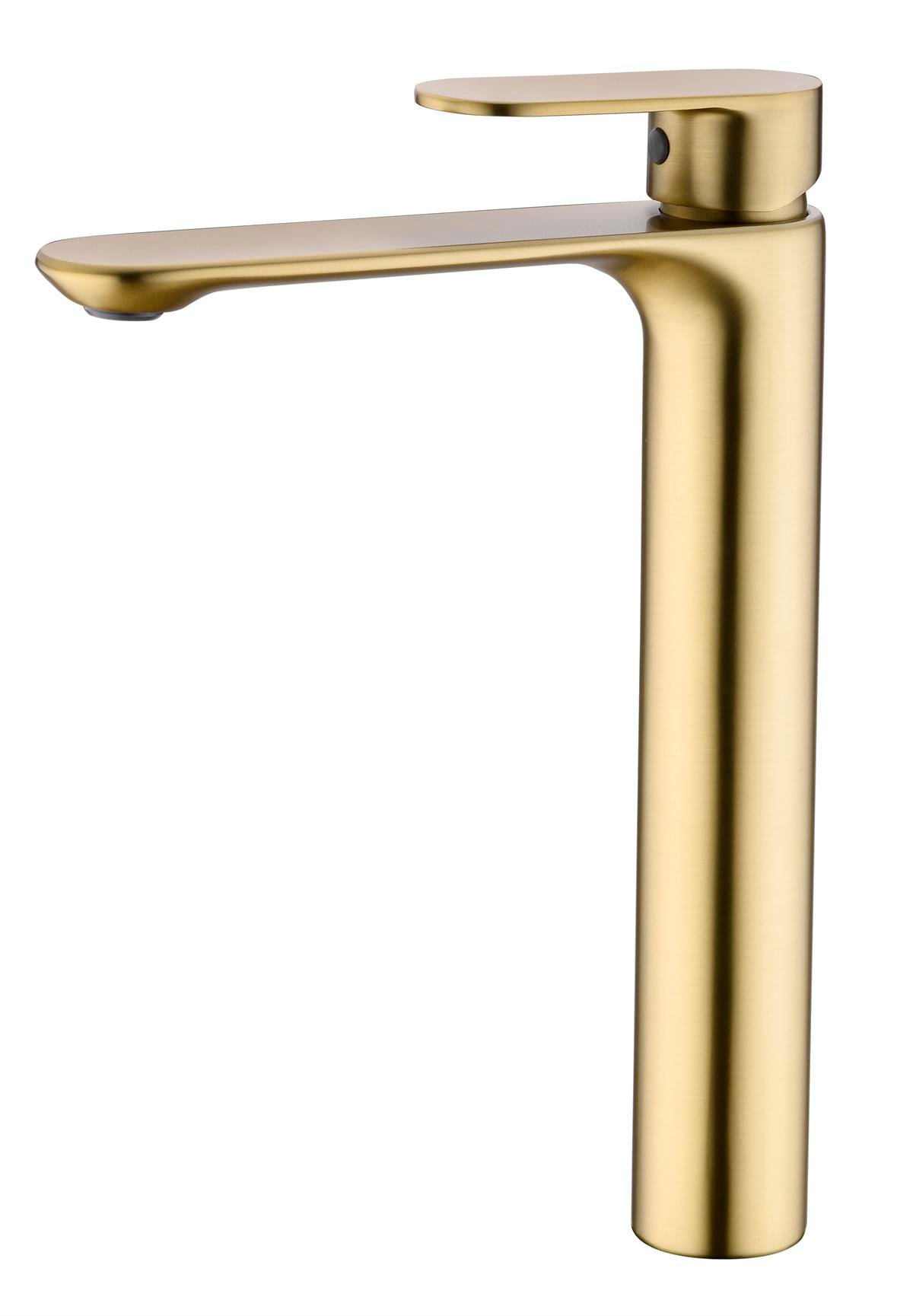 Orka Plus Sharp Yüksek Lavabo Armatürü Gold
