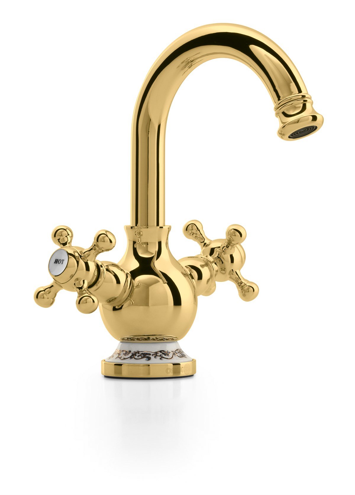 Orka Plus Truva Lavabo Armatürü Gold