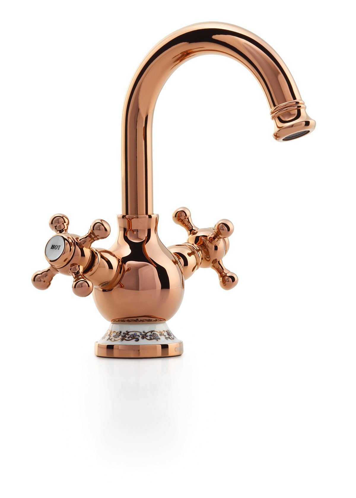 Orka Plus Truva Lavabo Armatürü Rose