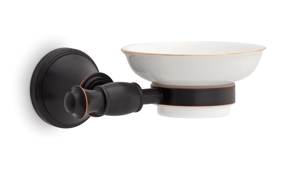 Orka Plus Turna Aksesuar Sabunluk Black Antique