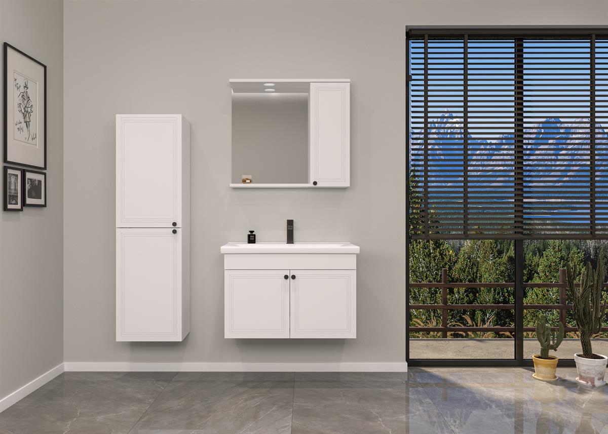 Orka Rio 80 cm Banyo Dolabı
