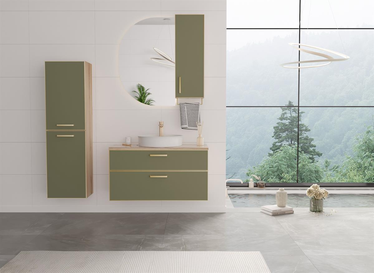Orka Salerno 75 cm Banyo Dolabı