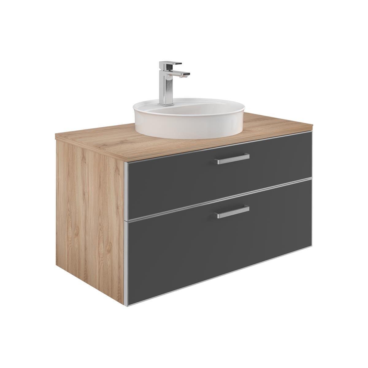 Orka Salerno 95 cm Banyo Dolabı