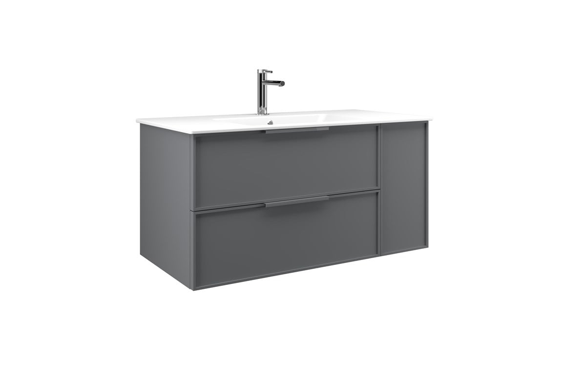 Orka Solid Kaşmir Lake 120 cm Banyo Dolabı