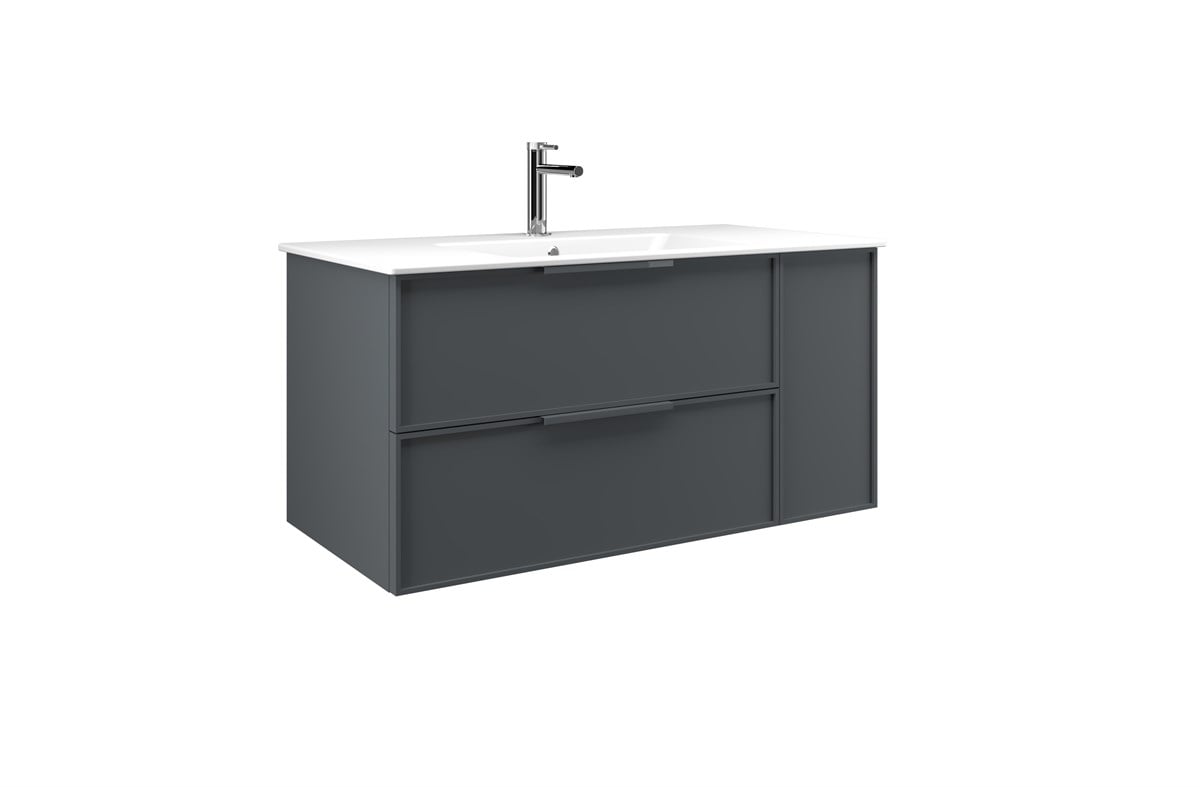 Orka Solid Kaşmir Lake 120 cm Banyo Dolabı