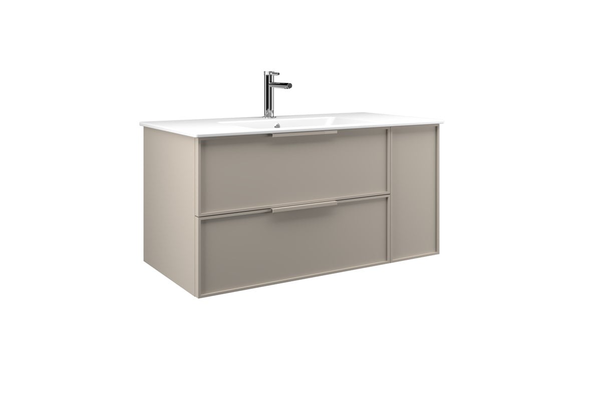Orka Solid Kaşmir Lake 120 cm Banyo Dolabı