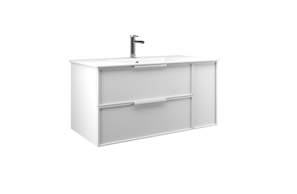 Orka Solid Kaşmir Lake 120 cm Banyo Dolabı