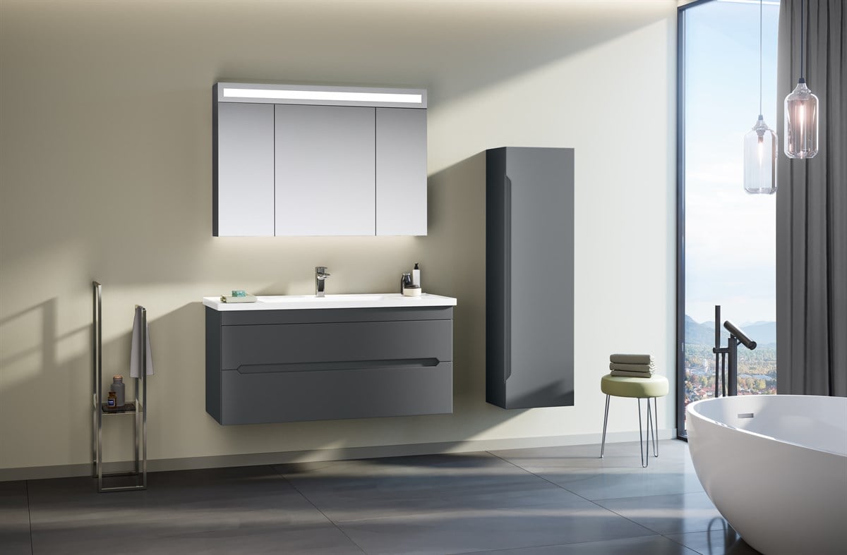 Orka Varna 100 cm Banyo Dolabı