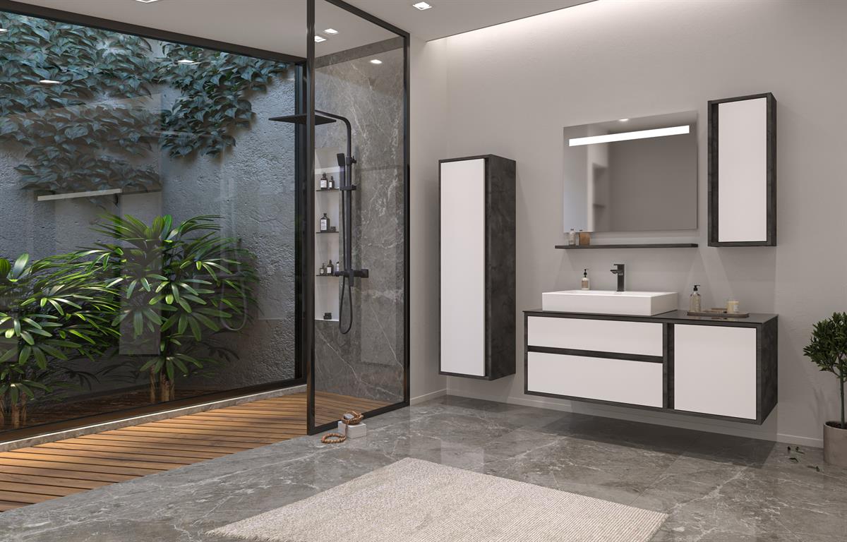 Orka Verona 100 cm Banyo Dolabı