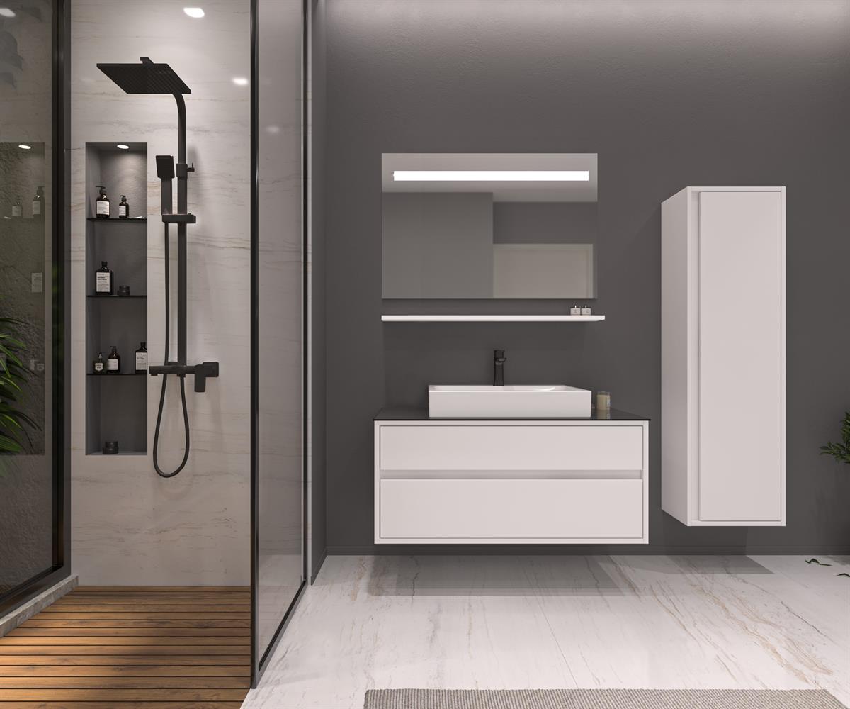 Orka Verona 120 cm Banyo Dolabı