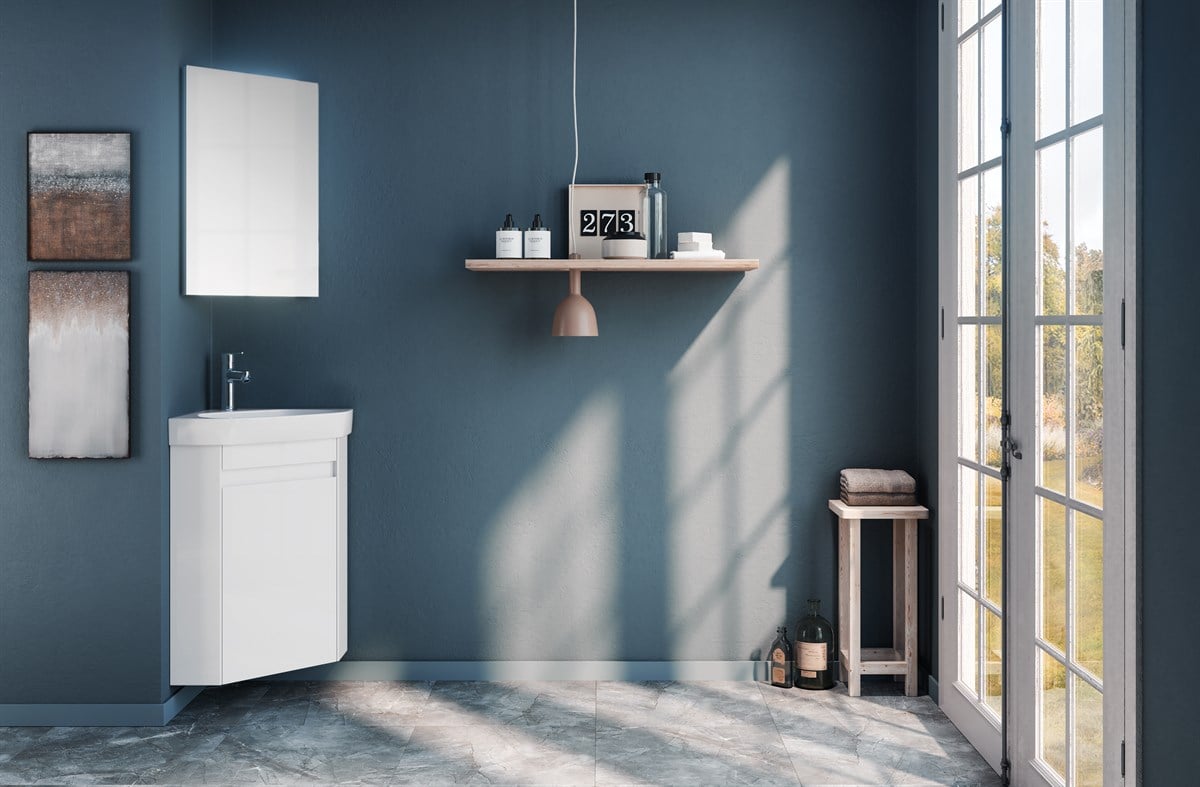 Orka Zag White 45 cm Banyo Dolabı