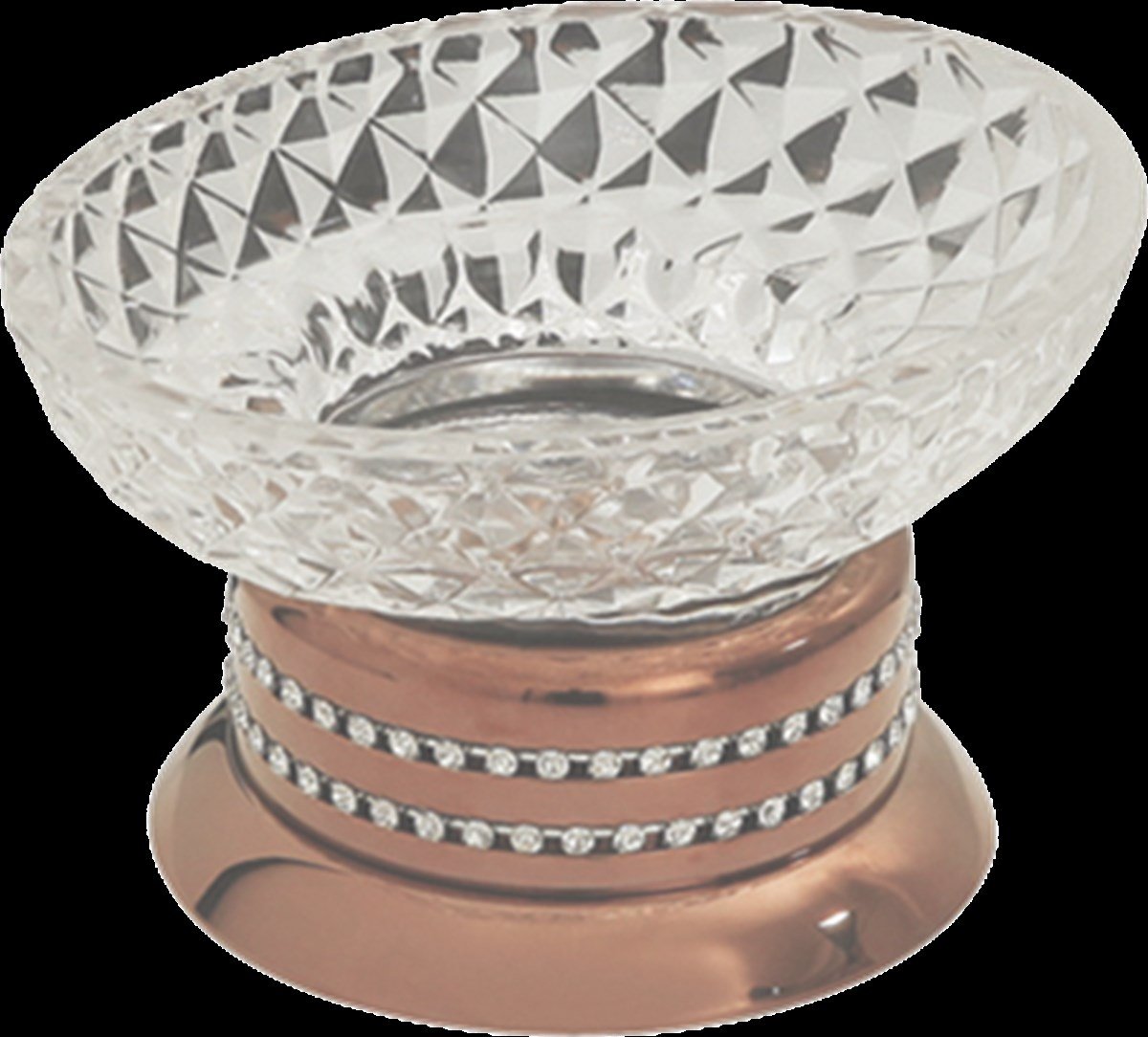 Pure Crystal Rose Gold Sabunluk AKS-1205
