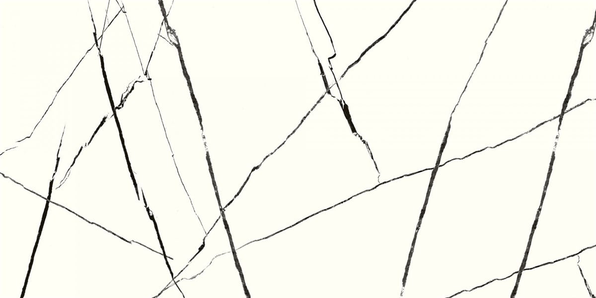 Rino Nero White 60x120 cm Full Lappato