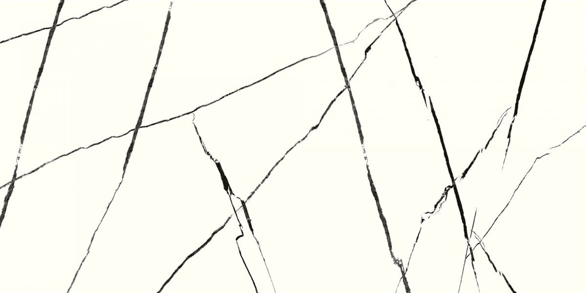 Rino Nero White 60x120 cm Full Lappato