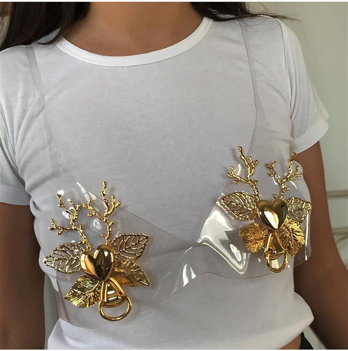 GOLD DETAYLI VÜCUT TAKISI