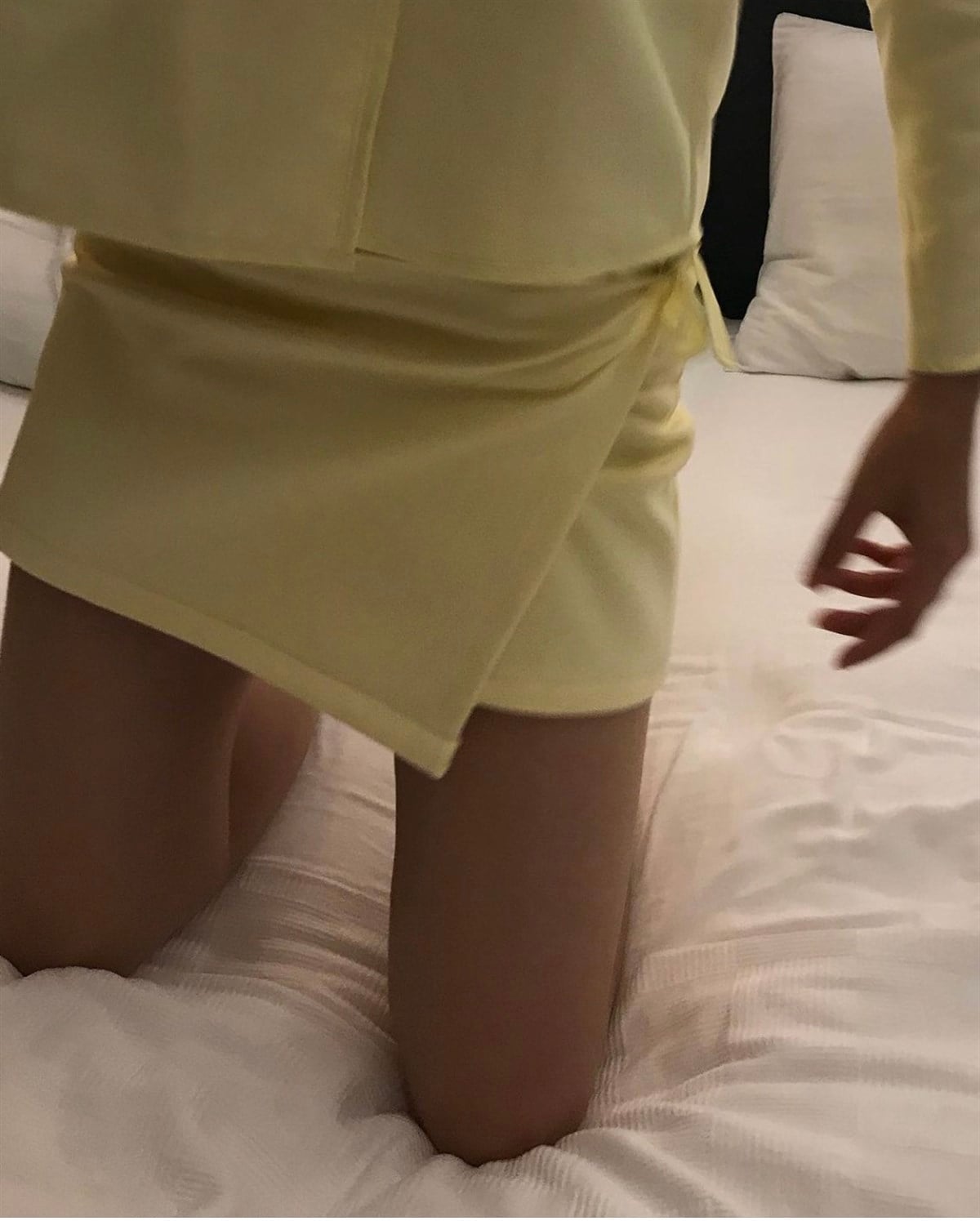 SARI MİNİ ETEK