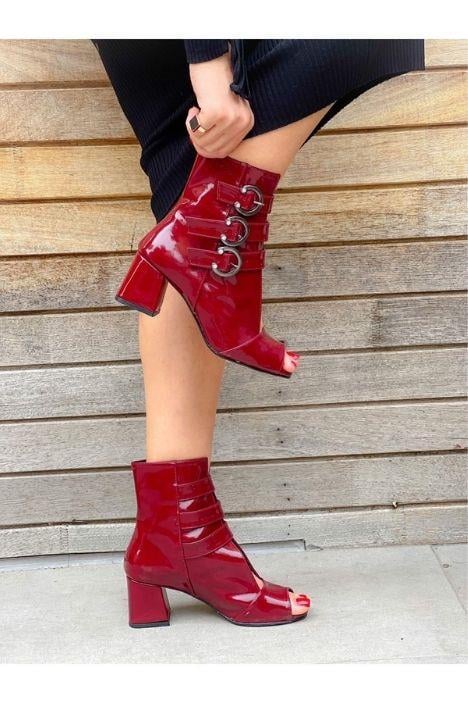 ELLAS BORDO RUGAN TOKALI YAZLIK BOT SANDALET