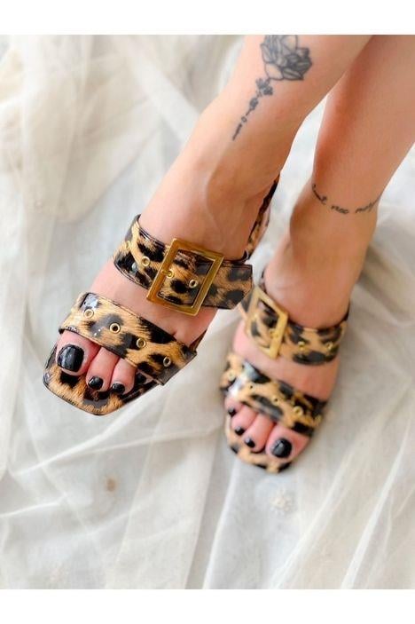 TWEE LEOPAR RUGAN ZIMBALI TOPUKLU TERLİK
