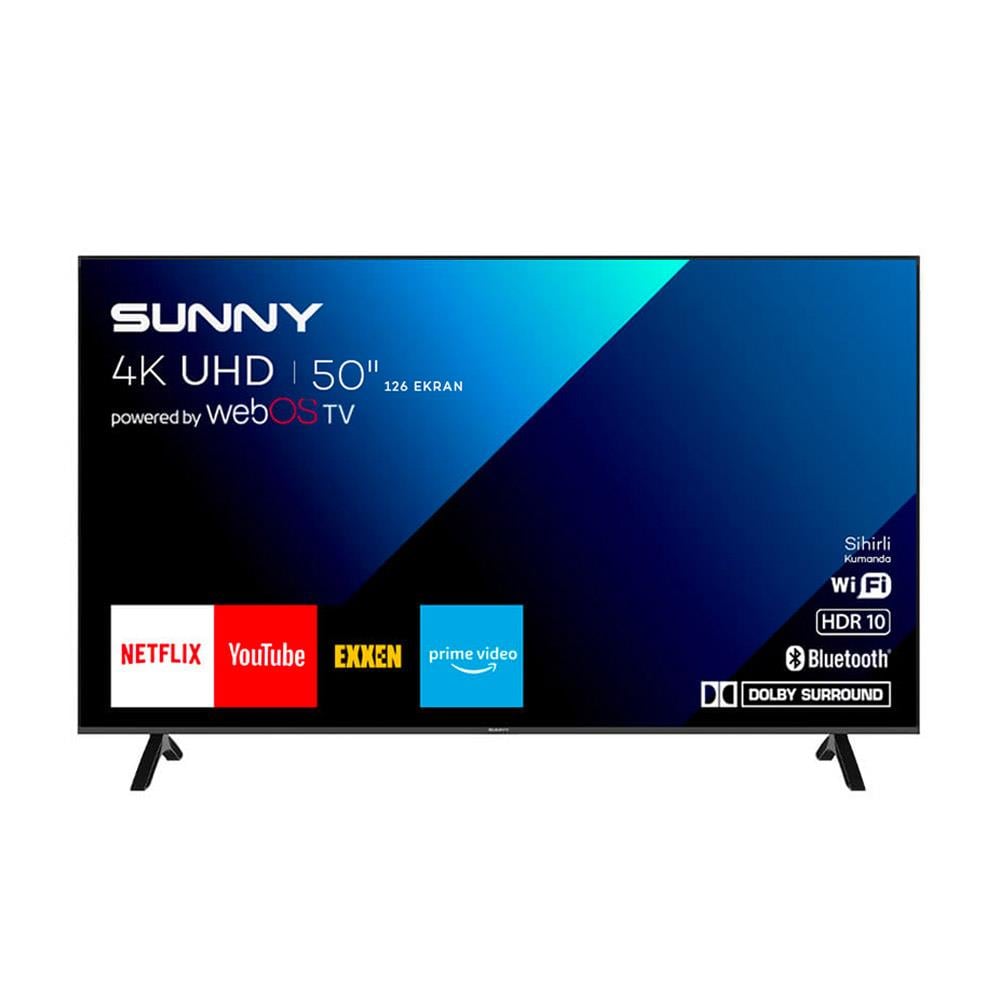 SUNNY 50 INC UHD 4K WEBOS ANDROID SMART LED 0246 TV
